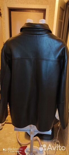 Куртка,пальто муж, кожа р 54/56