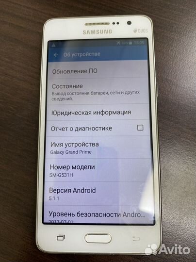 Samsung Galaxy Grand Prime VE Duos SM-G531H/DS, 8 ГБ