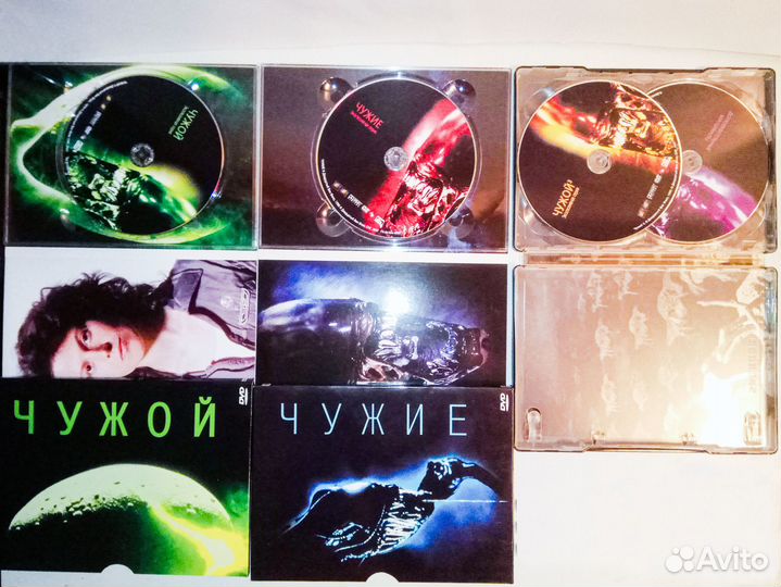 DVD Чужой 3 (метал. бокс) + Чужие + Чужой