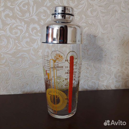 Шейкер для коктейлей новый 580 мл, стекло