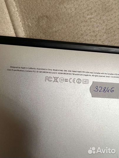 Apple макбук Apple MacBook Air 11 Mid 2012, core I