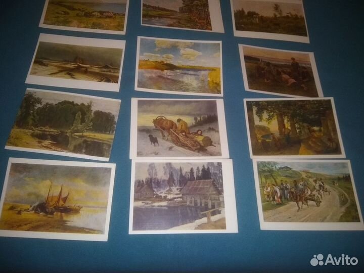 Открытка 50х Почтовая открытка Почтовая карточка