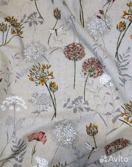 Ткань Лен/полулен