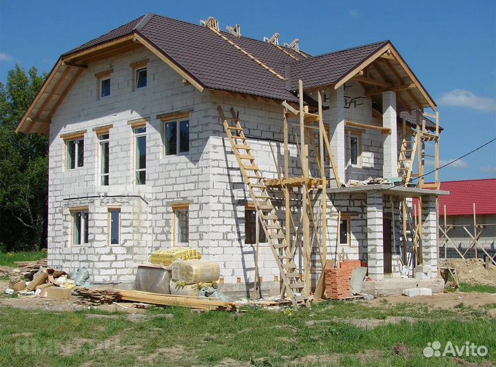 Газобетонный блок поревит двухпазный