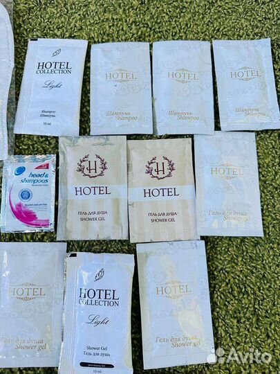 Дорожный набор косметики шампунь гель мыло зубная