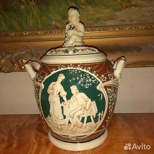 Антикварная крюшонница