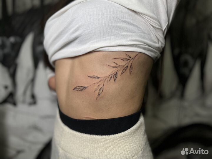 Тату, татуировки, модель на туту, мастер тату