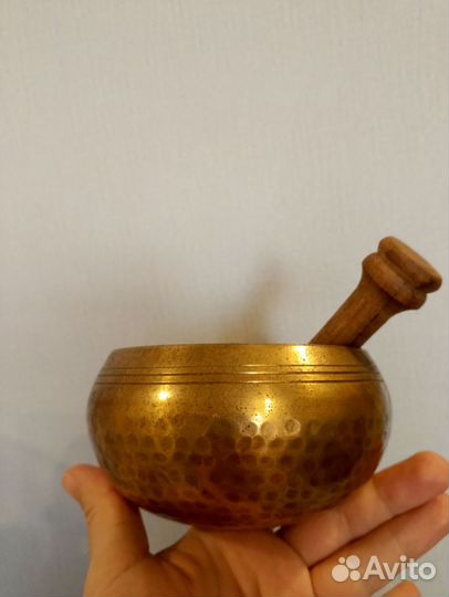 Поющая тибетская чаша для медитации 10 см