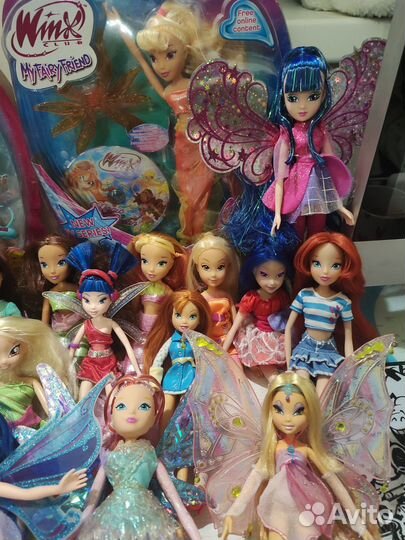 Куклы Winx Винкс Mattel Маттел стелла муза Блум