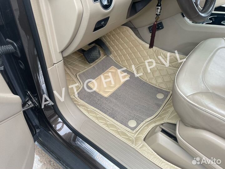 3d Коврики mercedes w166