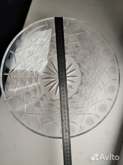 Ваза хрустальная