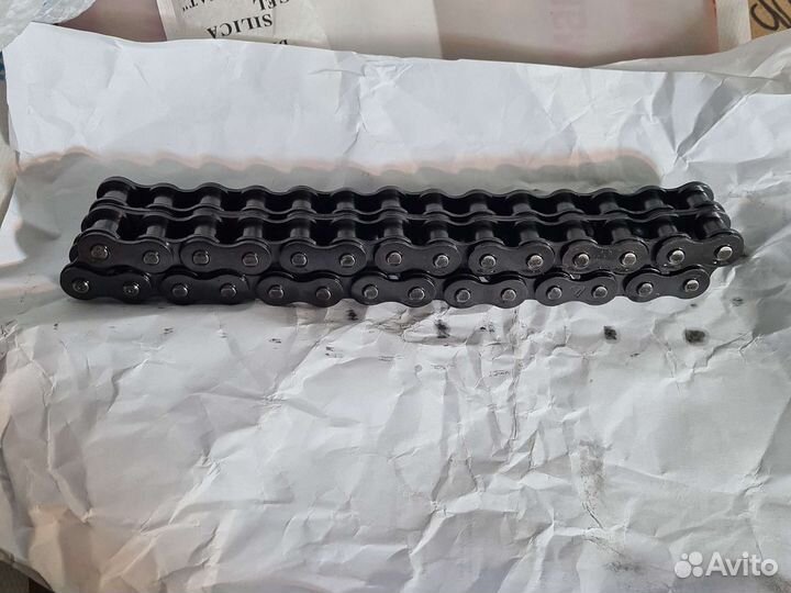 Цепь 28 звеньев двухрядная на мотоблок