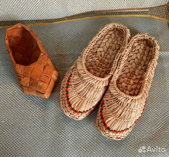 Лапти лыковые