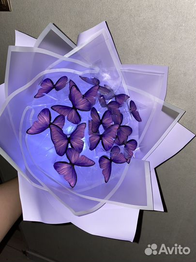 Букет с бабочками