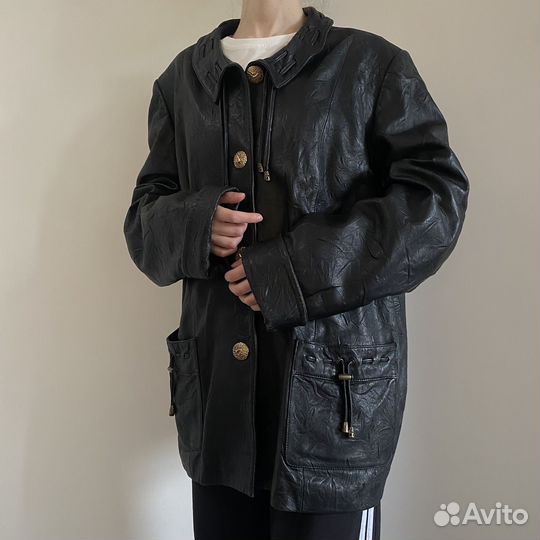Куртка кожаная