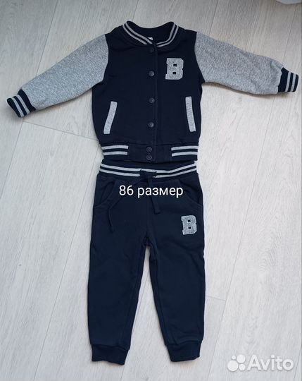Одежда на мальчика. Штаны, костюм и кофты от 74-86