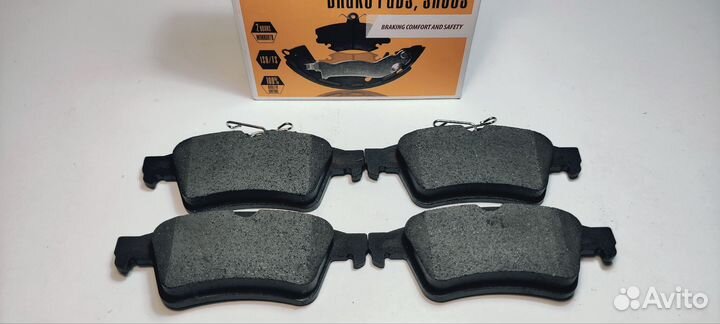 Колодки тормозные задние дисковые к-кт Kroner