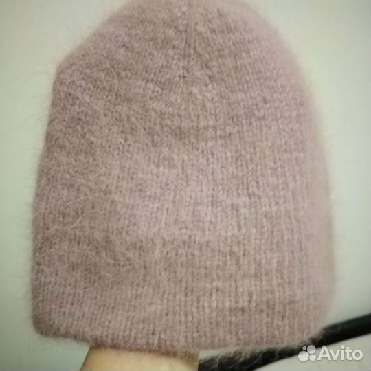 Шапка женская пух ангорка