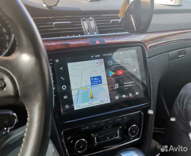 Магнитола Skoda Superb 2 Android IPS экран новая