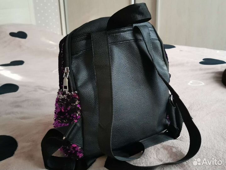 Рюкзак с пайетками