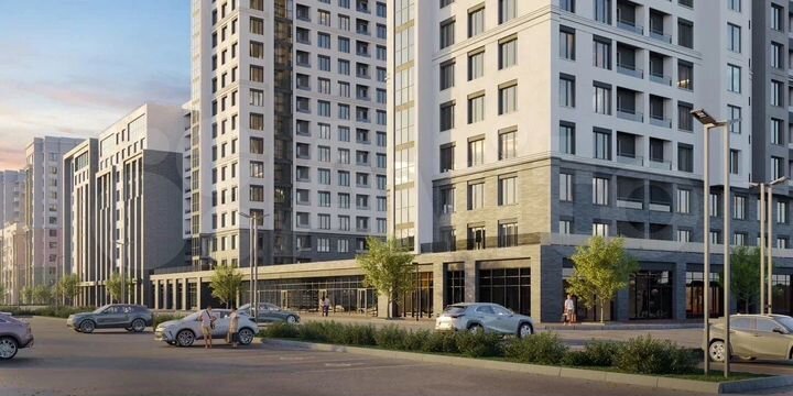 2-к. квартира, 75 м², 3/17 эт.