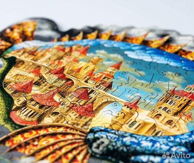 Деревянный пазл Обитаемая рыба (davici)