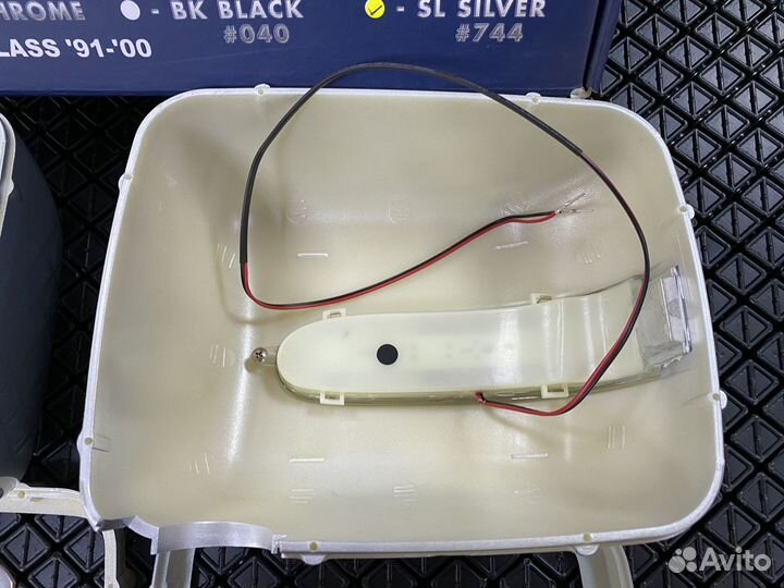 Зеркала серебро с повторителями для Mercedes G463