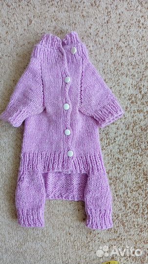 Зимний комбинезон для животных