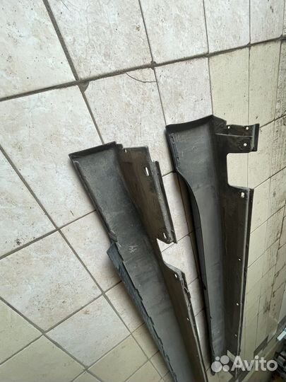 Накладки порогов bmw 5 e60