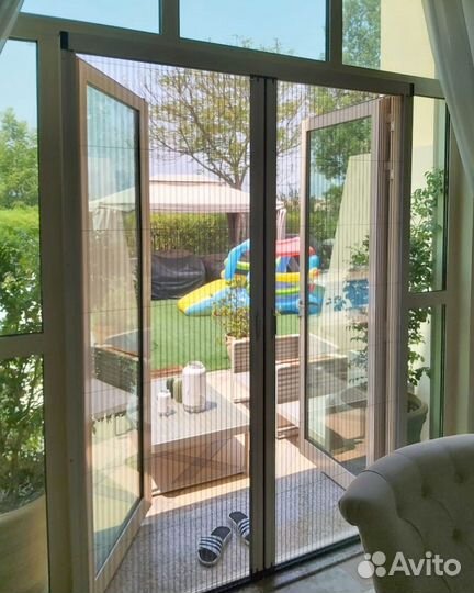 Складные москитные сетки Гармошка