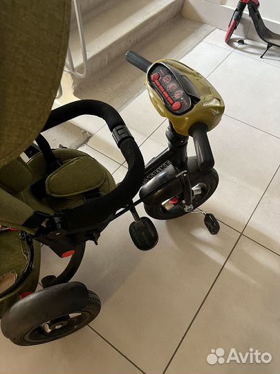 Детский велосипед с родительской ручкой