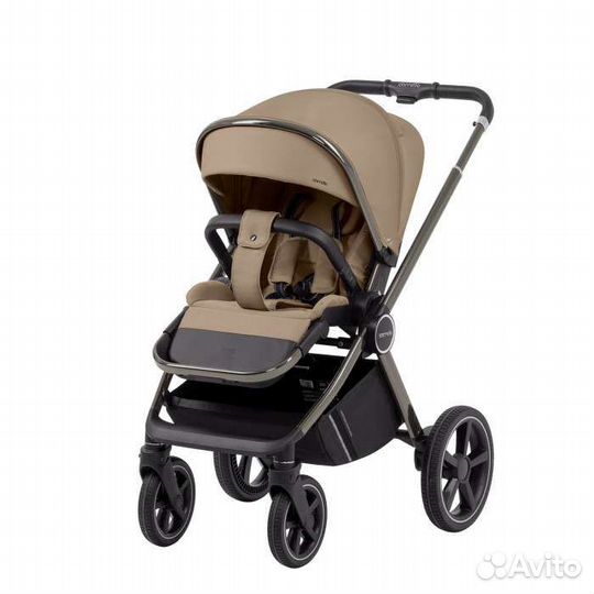 Коляска Carrello Ultimo 2в1,3в1 серый хром. рама