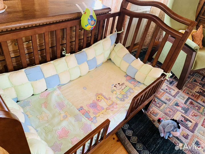 Кровать Giovanni детская с поперечным маятником