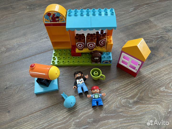Lego duplo 13 наборов+контейнер на колесах