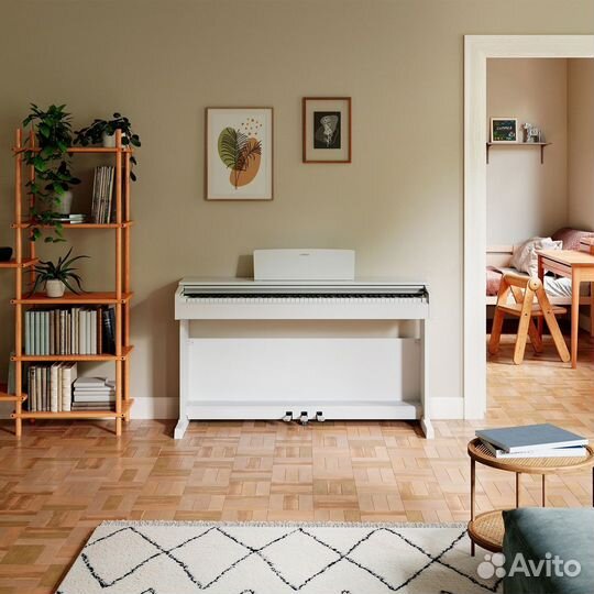 Yamaha YDP-145 WH пианино + банкетка в подарок