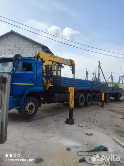 КАМАЗ 65117 с КМУ, 2013