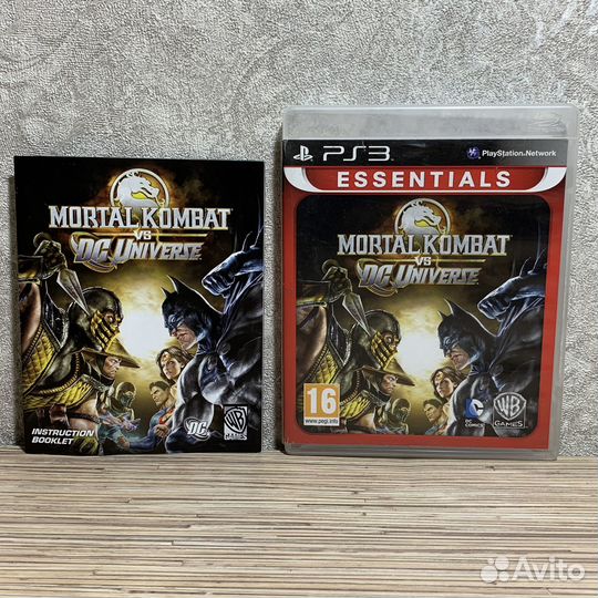 Mortal Kombat vs DC (1-2Игрока) на PS3