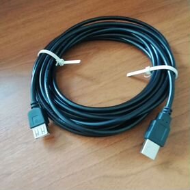 Кабель удлинитель USB 2.0 A-A. 5 м