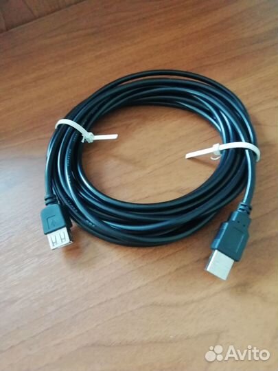 Кабель удлинитель USB 2.0 A-A. 5 м
