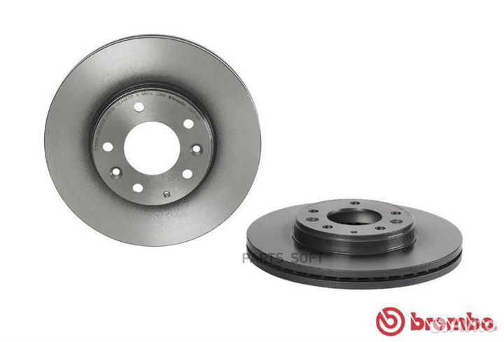 Brembo 09.C179.11 Диск торм. пер. вент.282x25 5 от