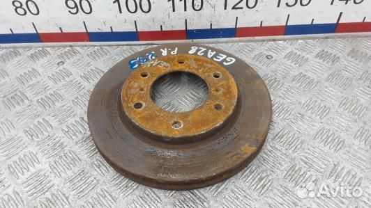 Диск тормозной передний mitsubishi L200 K4T (GEA28