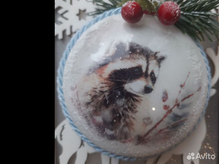 Новогодние игрушки ручной работы