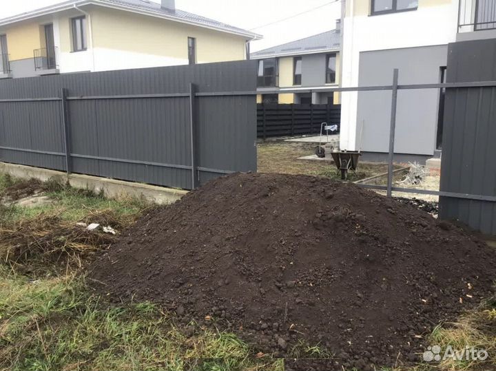 Чернозём. Плодородный грунт. Торф верховой