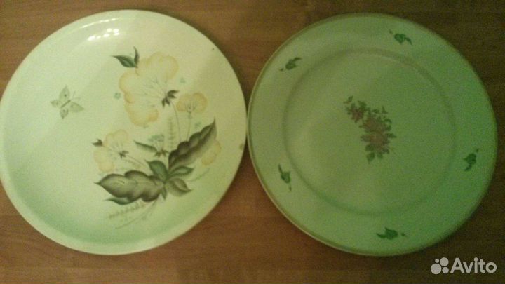 2 больших блюда