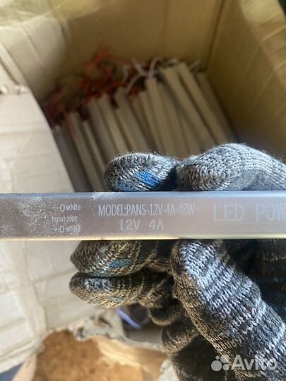 Блок питания интерьерный 12V-4A-48W