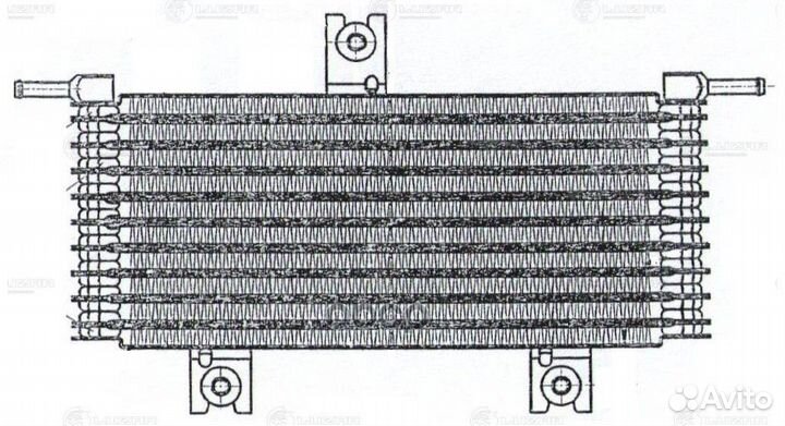 Радиатор масляный nissan qashqai (13) 2.0I CVT
