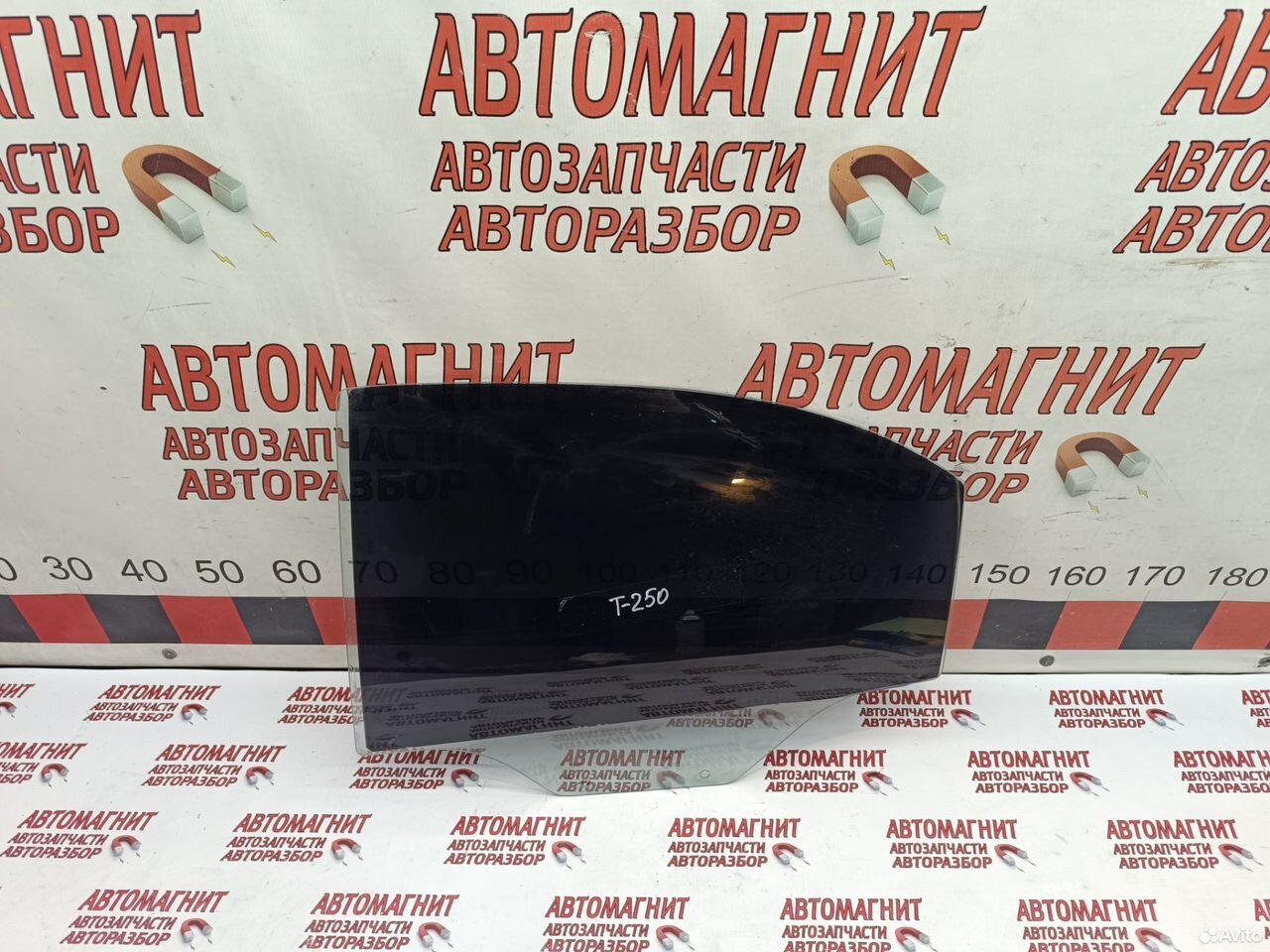 Стекло заднее левое Шевроле Авео T 250 седан