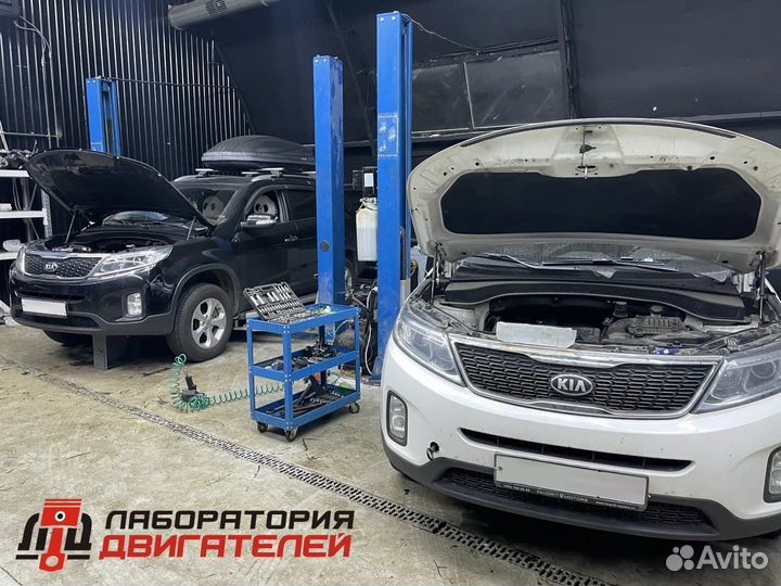 Ремонт двигателя Hyundai Santa Fe G4KE
