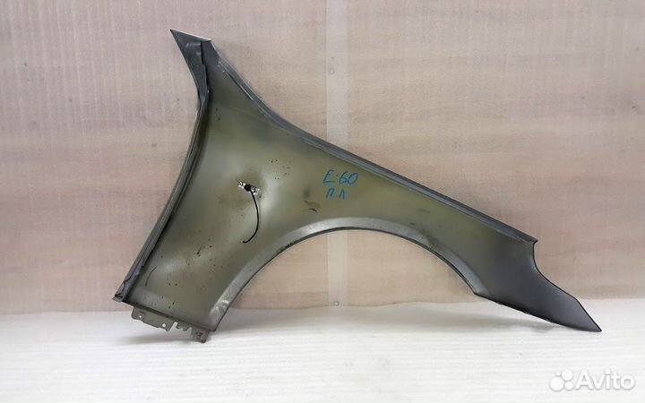Крыло переднее левое BMW 5 E60 (Серое)