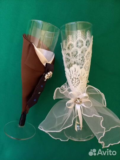 Свадебные фужеры